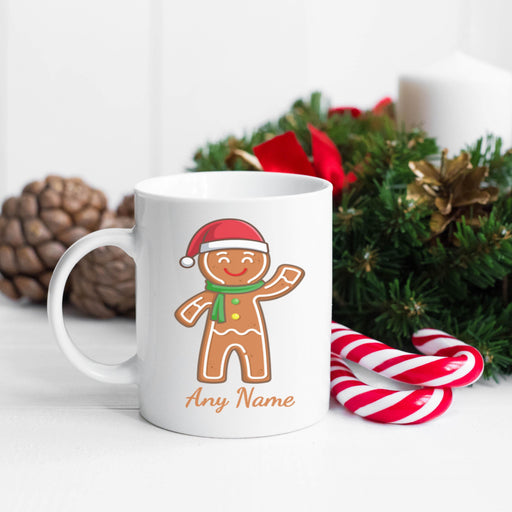 Personalised Gingerbread Man Mug