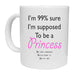 Supposed To Be A Princess Mug