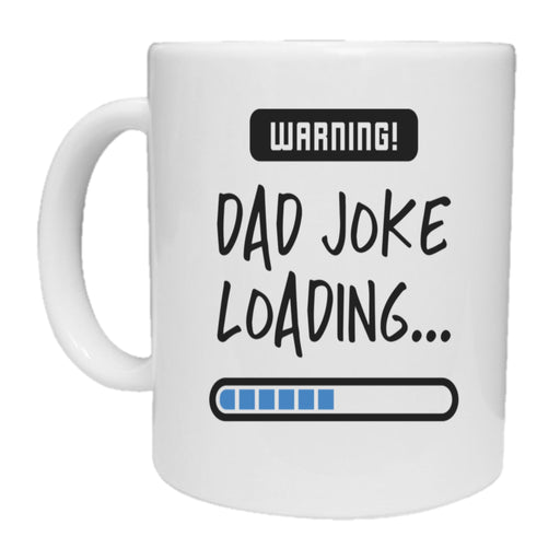 Warning Dad Joke Loading Mug