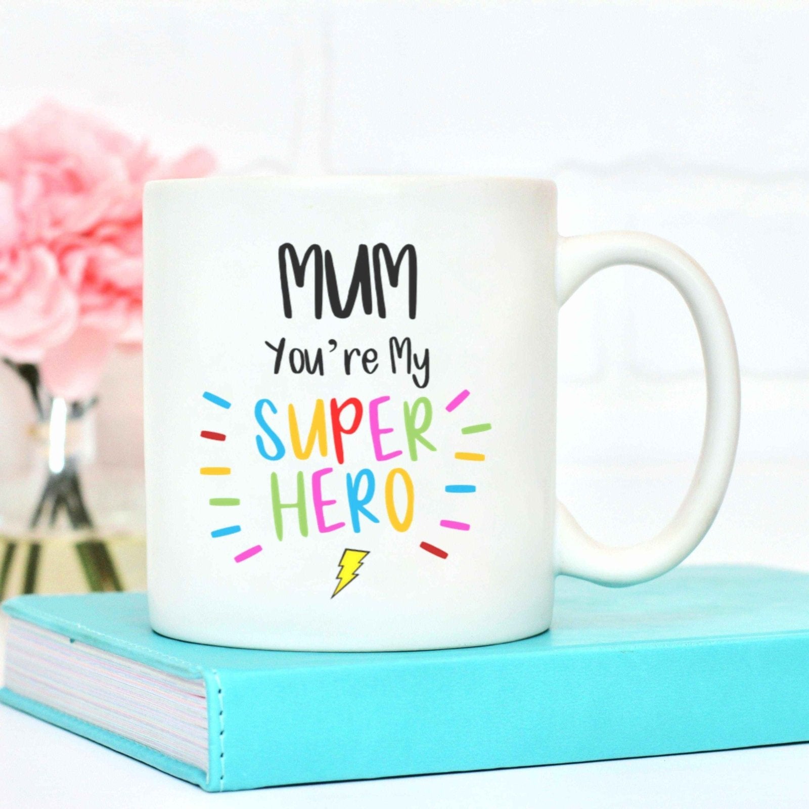 Mummy Mum You're My Superhero Mug Secondary image