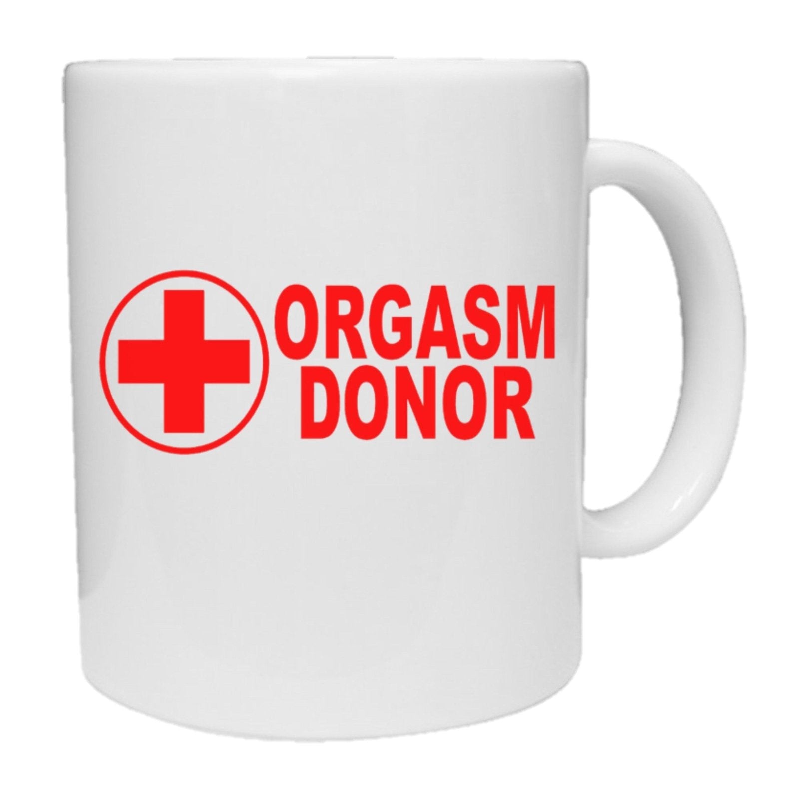Orgasm Donor Novelty Mug - The Gifted Panda Main image
