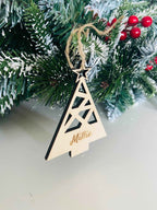 Personalised Christmas Tree Ornament - The Gifted Panda