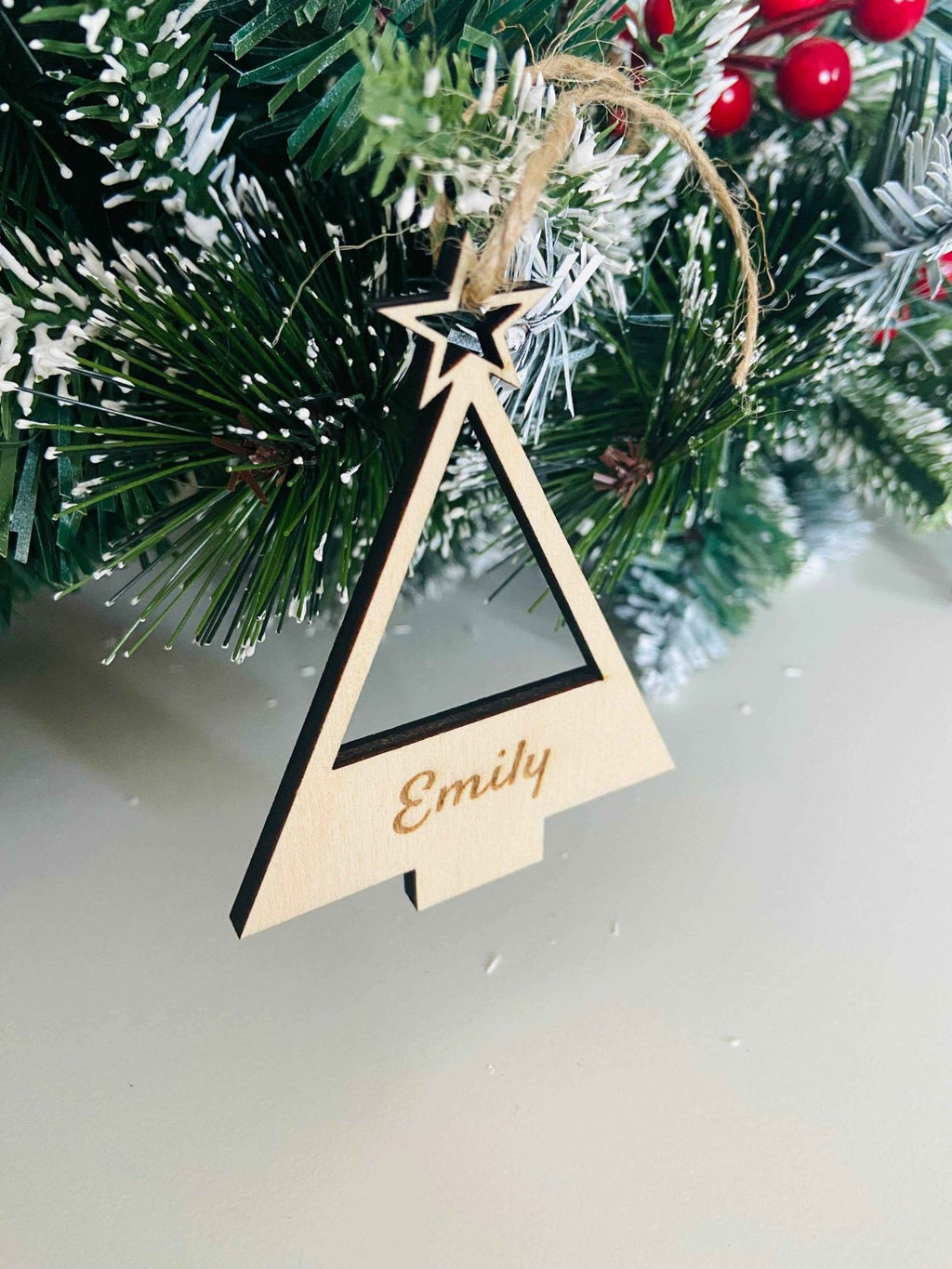 Personalised Christmas Tree Ornament - The Gifted Panda