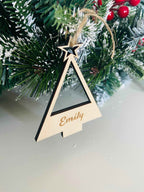 Personalised Christmas Tree Ornament - The Gifted Panda