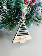 Personalised Christmas Tree Ornament - The Gifted Panda