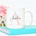 Personalised Letter Name Mug - The Gifted Panda