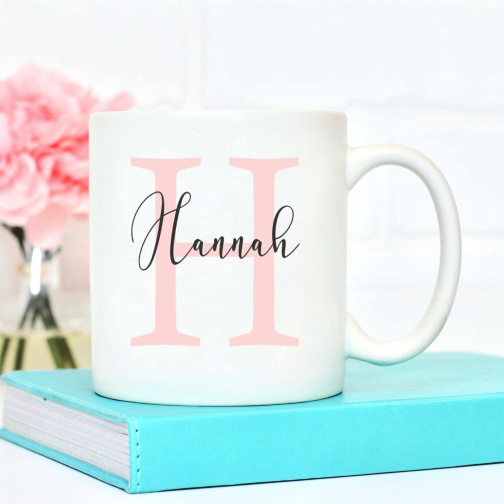 Personalised Letter Name Mug - The Gifted Panda