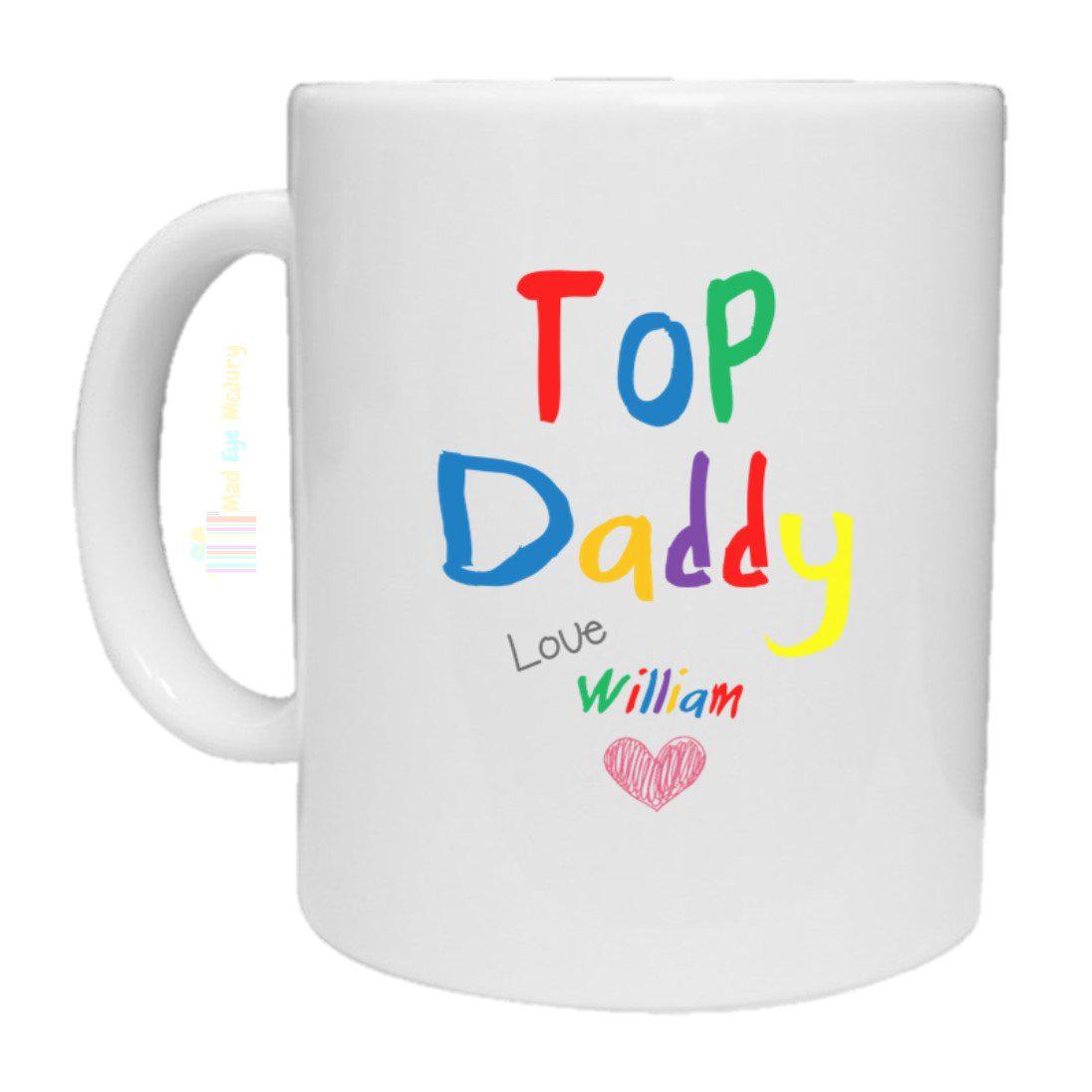 Personalised Top Mummy Top Daddy Mug Secondary image