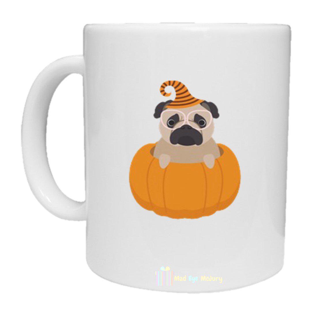 Pug Pumpkin Mug - The Gifted Panda Main image