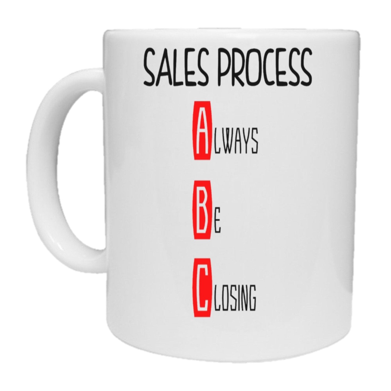 Sales Process ABC Mug - The Gifted Panda