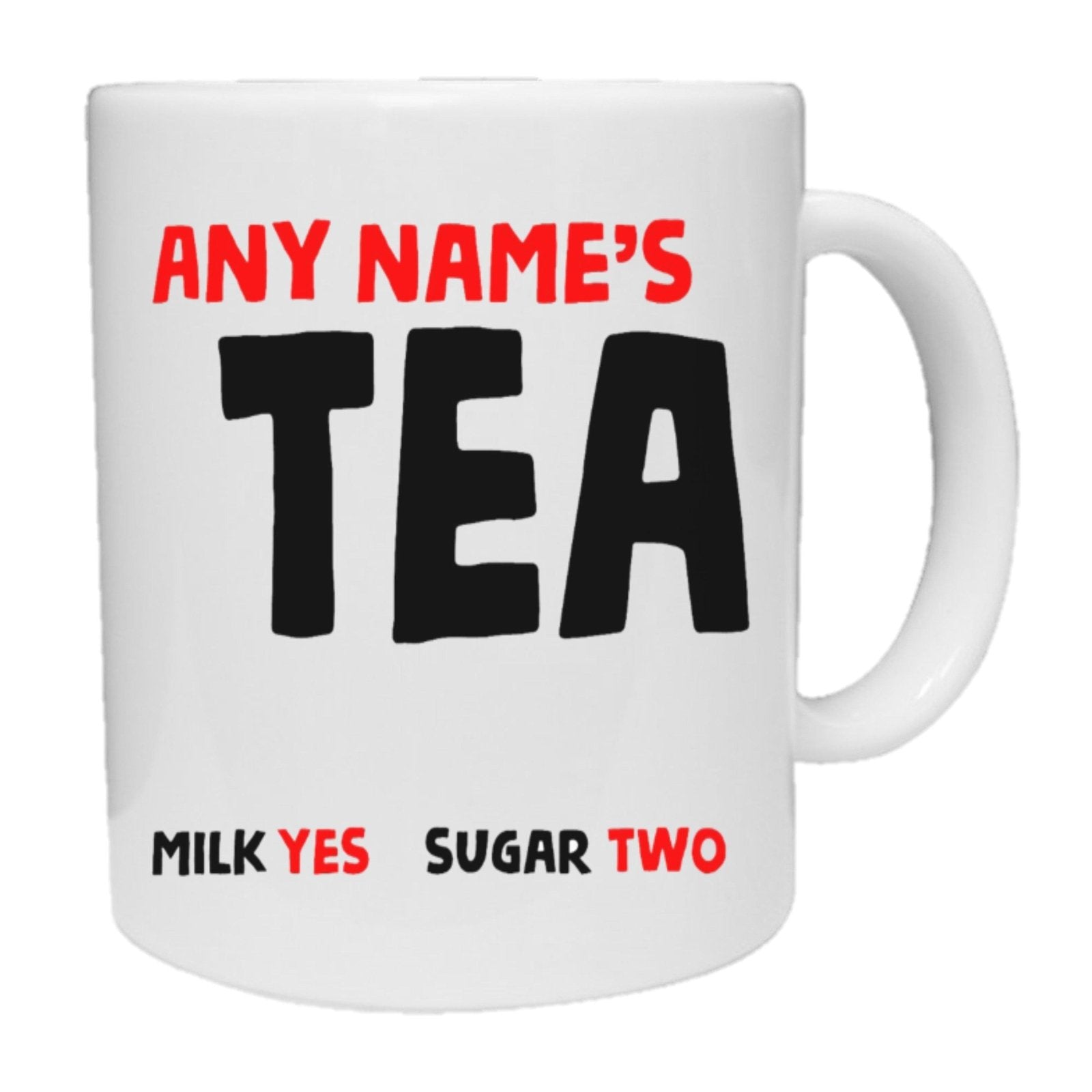 The Perfect Tea Mug Personalised - The Gifted Panda Main image
