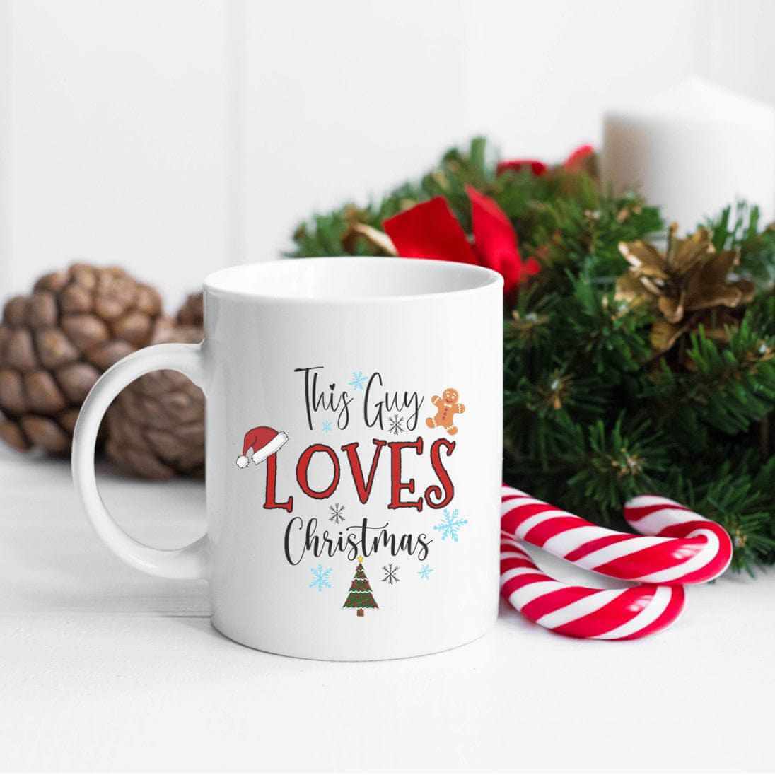 This Girl / Guy Loves Christmas Mug - The Gifted Panda