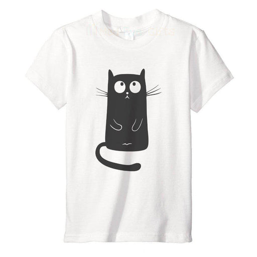 Black Cat Kid's T-Shirt