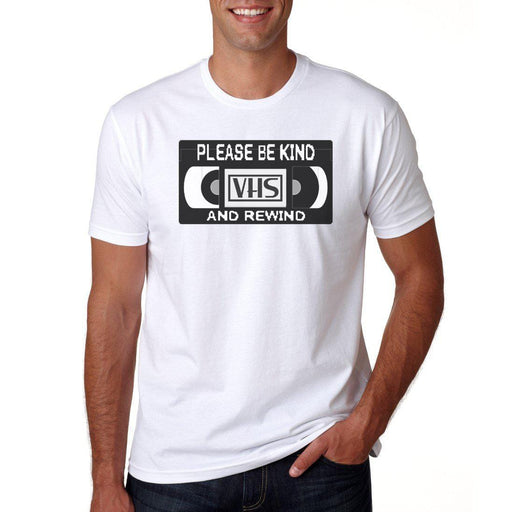 Retro VHS - Please Be Kind & Rewind - Men's T-Shirt