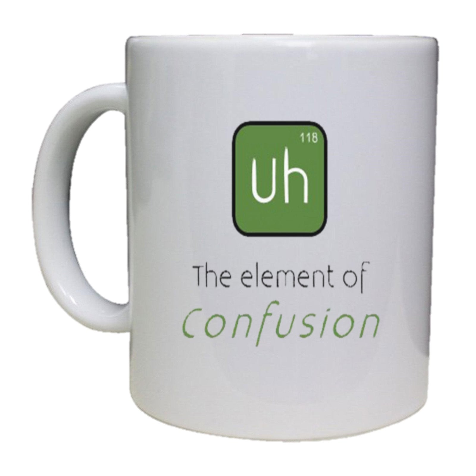 Uh - The Element Of Confusion Novelty Mug Secondary image