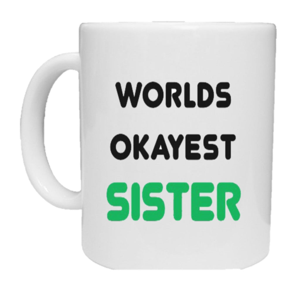 Worlds Okayest Female Relation Mug - The Gifted Panda