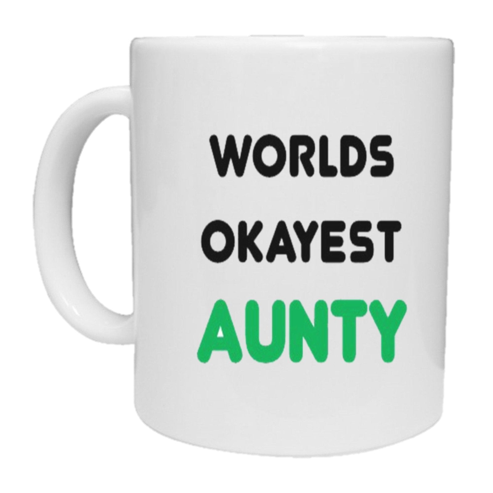 Worlds Okayest Female Relation Mug - The Gifted Panda Main image