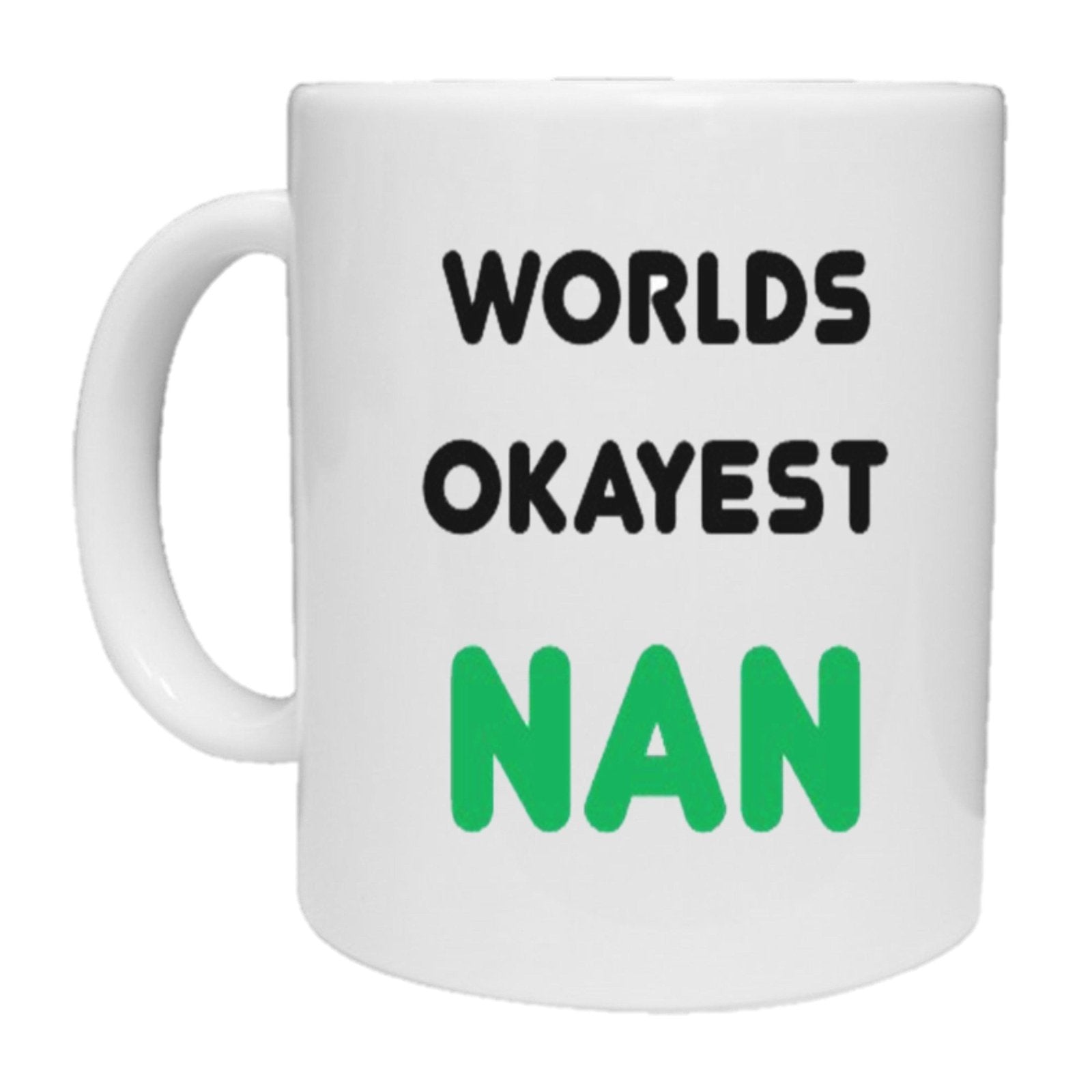 Worlds Okayest Female Relation Mug - The Gifted Panda