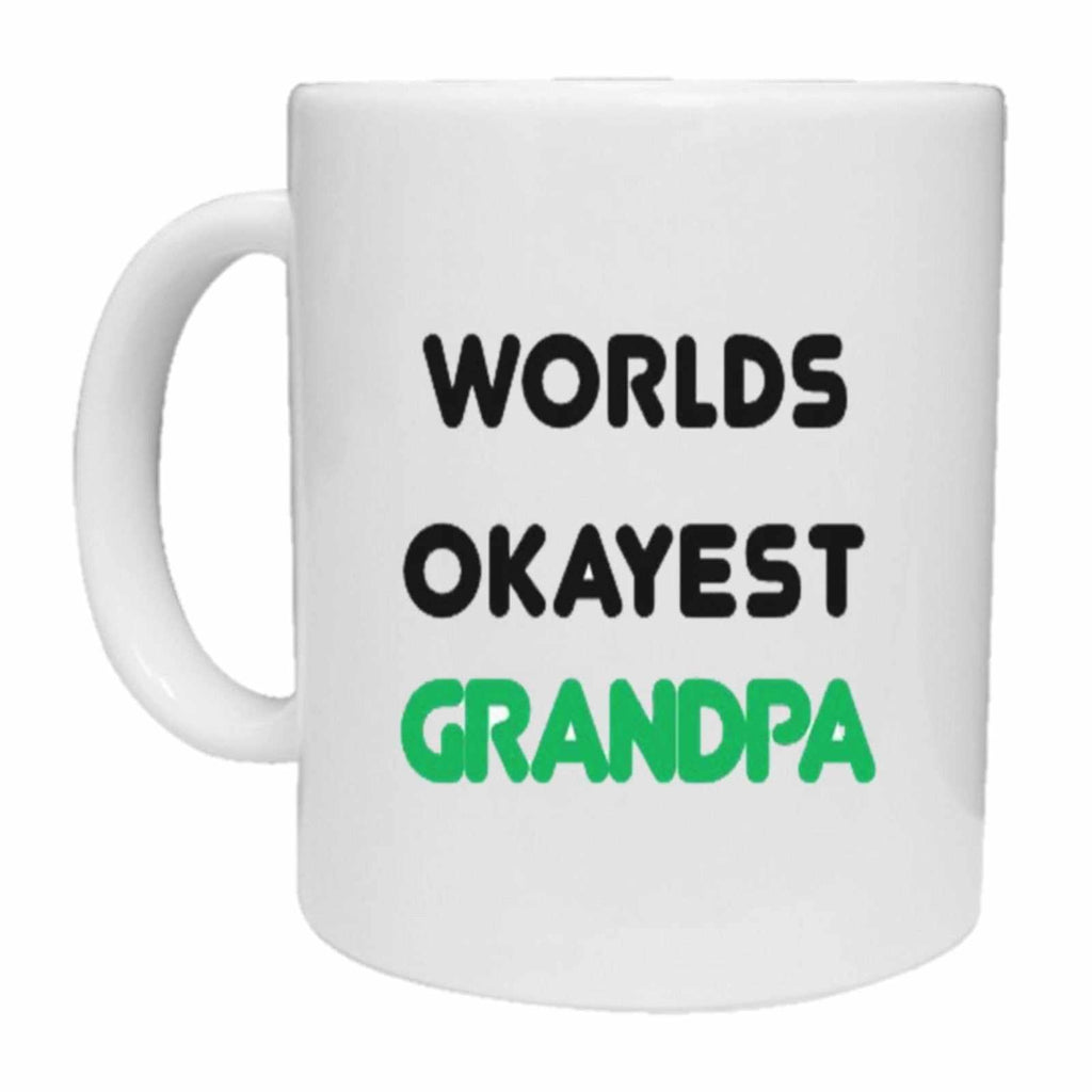 Worlds Okayest Male Relation Mug - The Gifted Panda