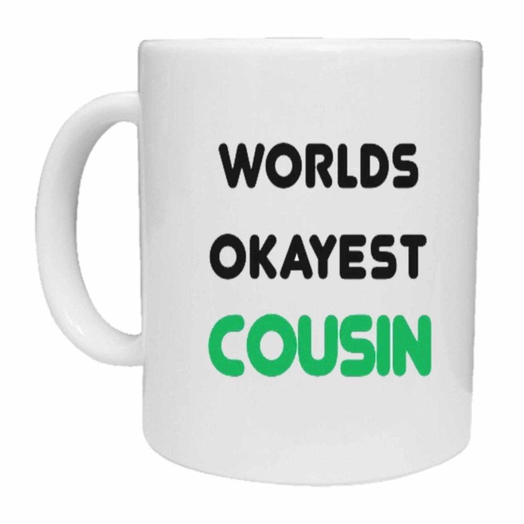 Worlds Okayest Male Relation Mug - The Gifted Panda