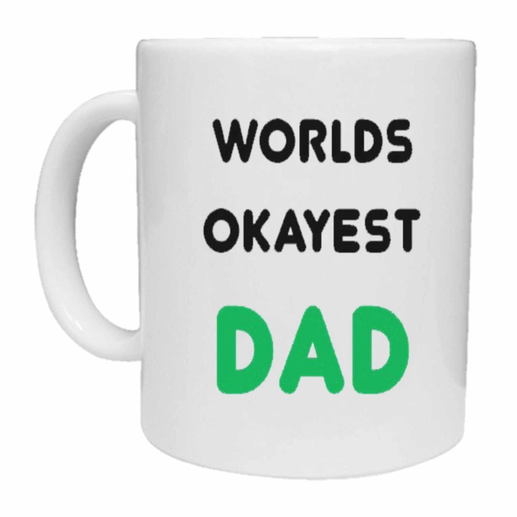 Worlds Okayest Male Relation Mug - The Gifted Panda
